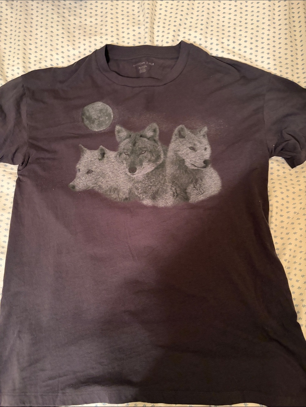 American eagle wolf tee